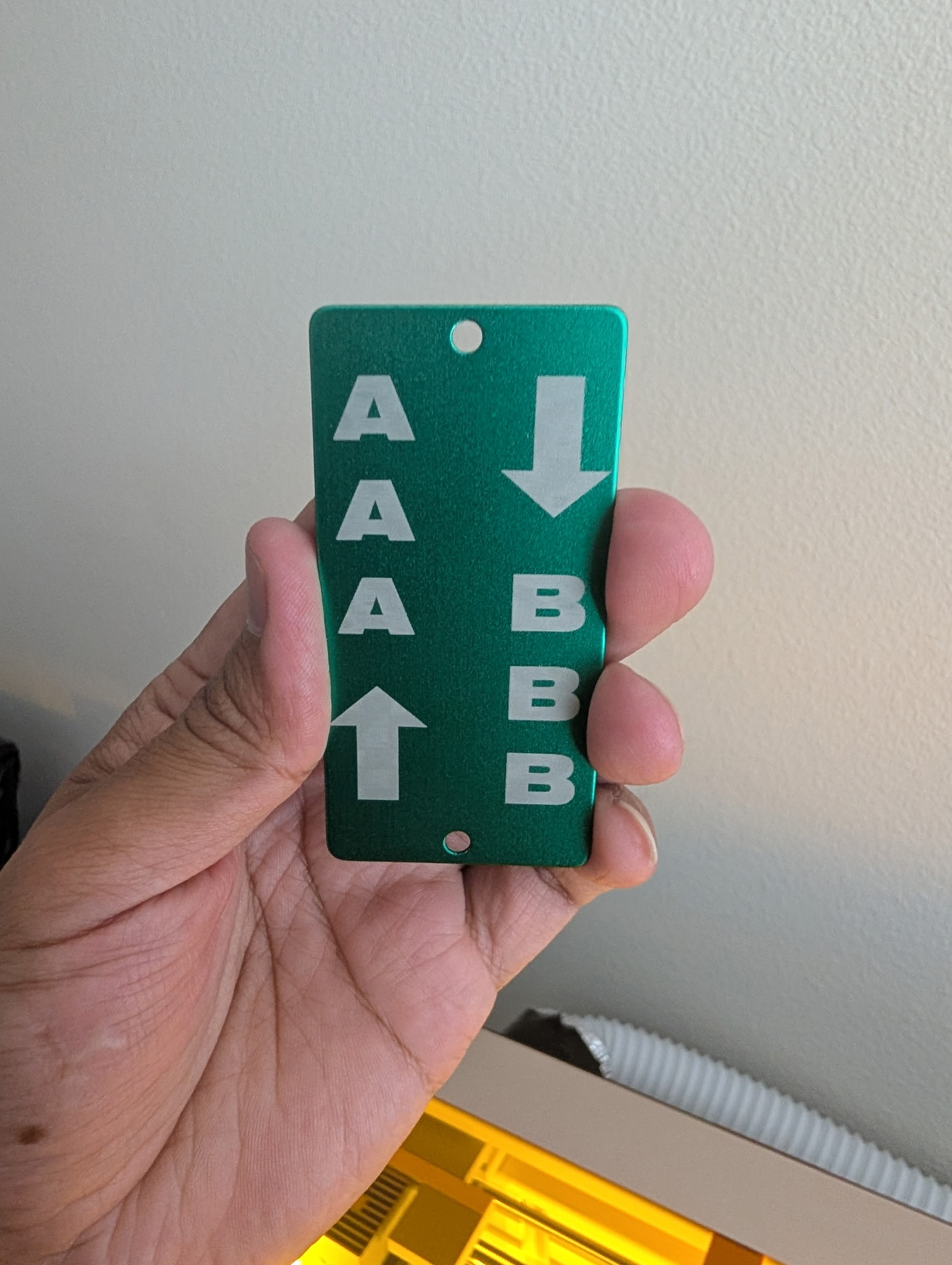 Laser engraving